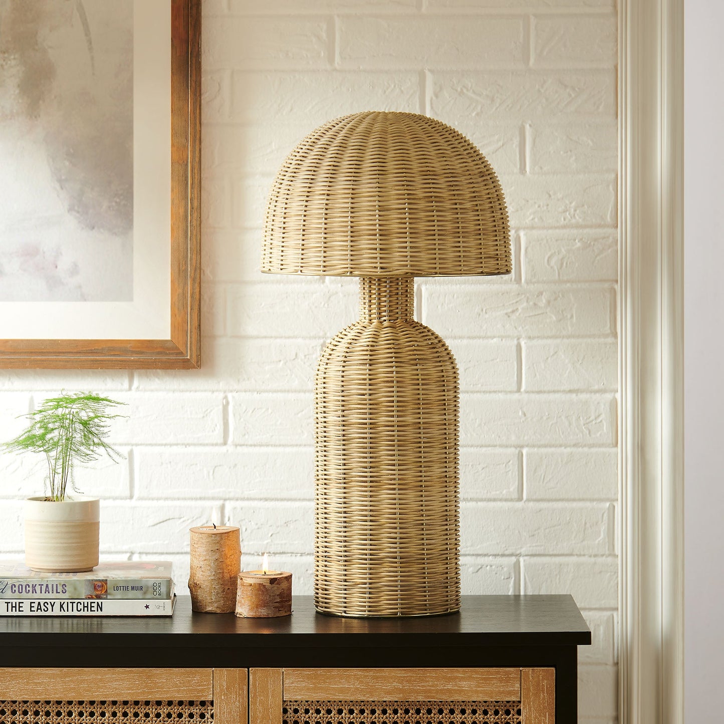 Briar Rattan Table Lamp