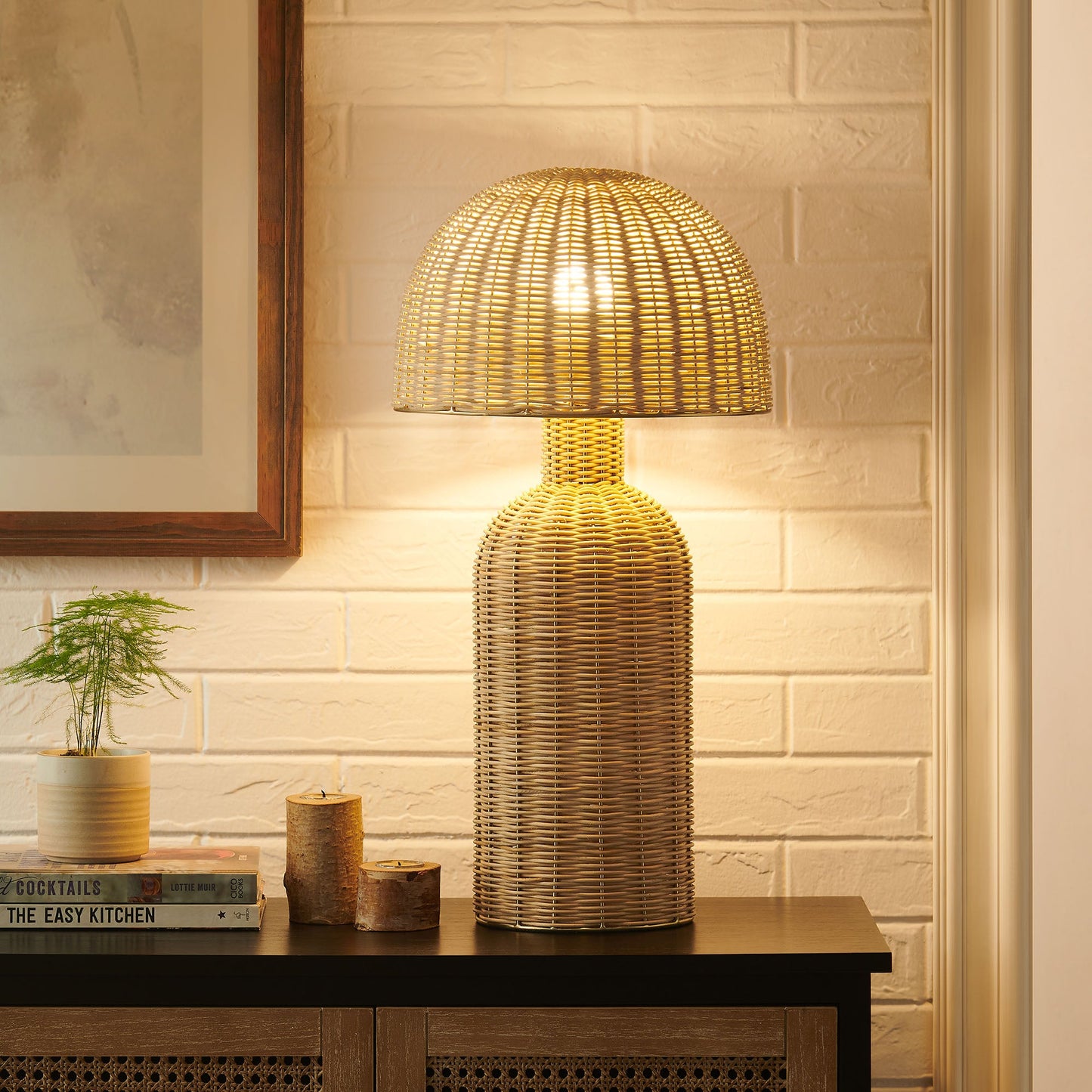 Briar Rattan Table Lamp