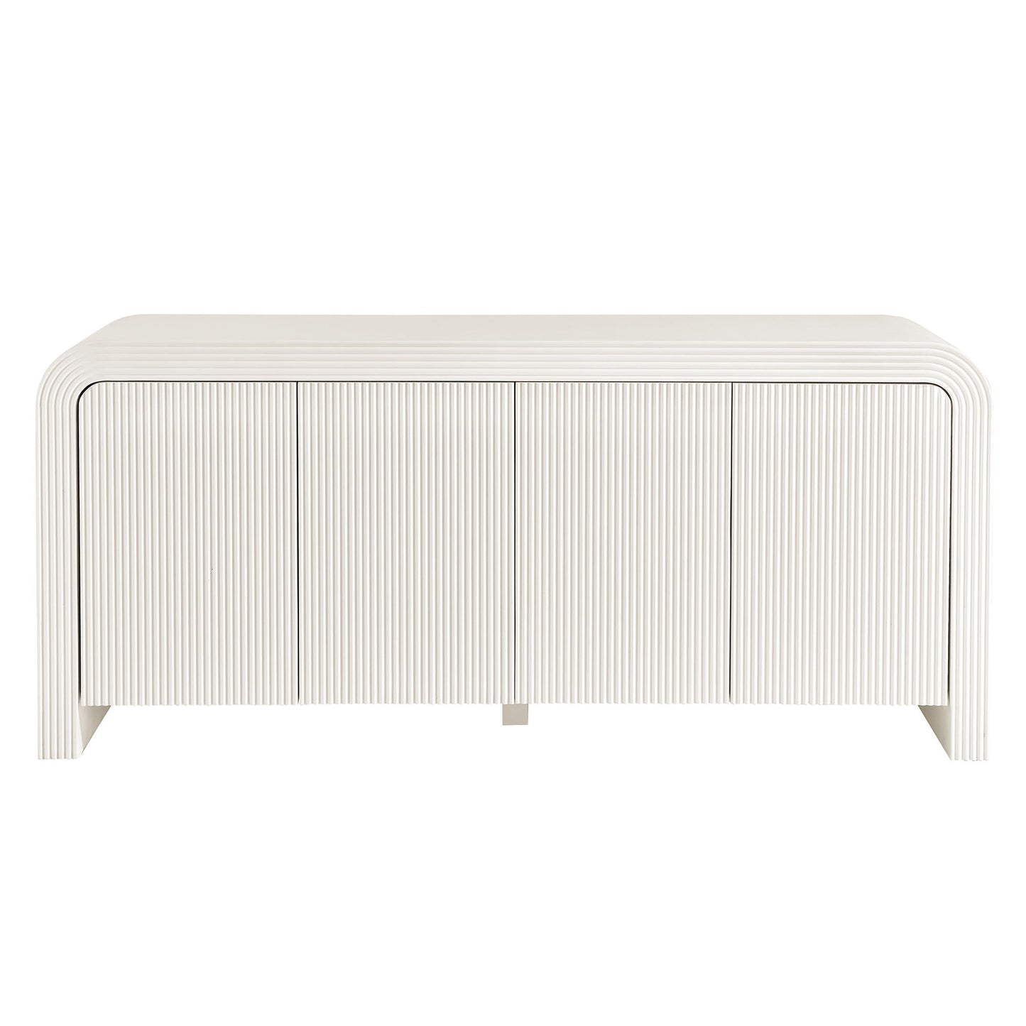Waterflute 70" Fluted Sideboard Cabinet