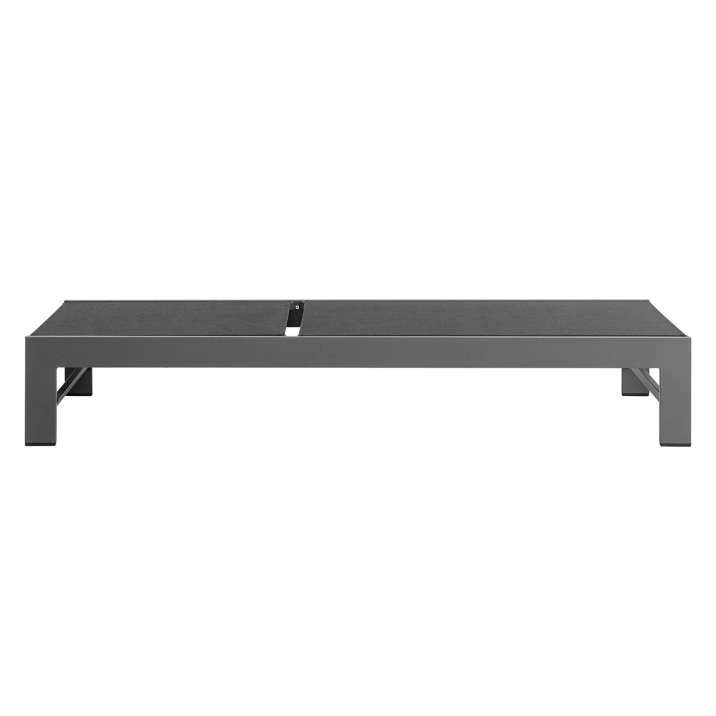 Tahoe Outdoor Patio Mesh and Aluminum Chaise Lounge