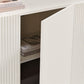 Dahlia Fluted and Scalloped Sideboard Storage Cabinet