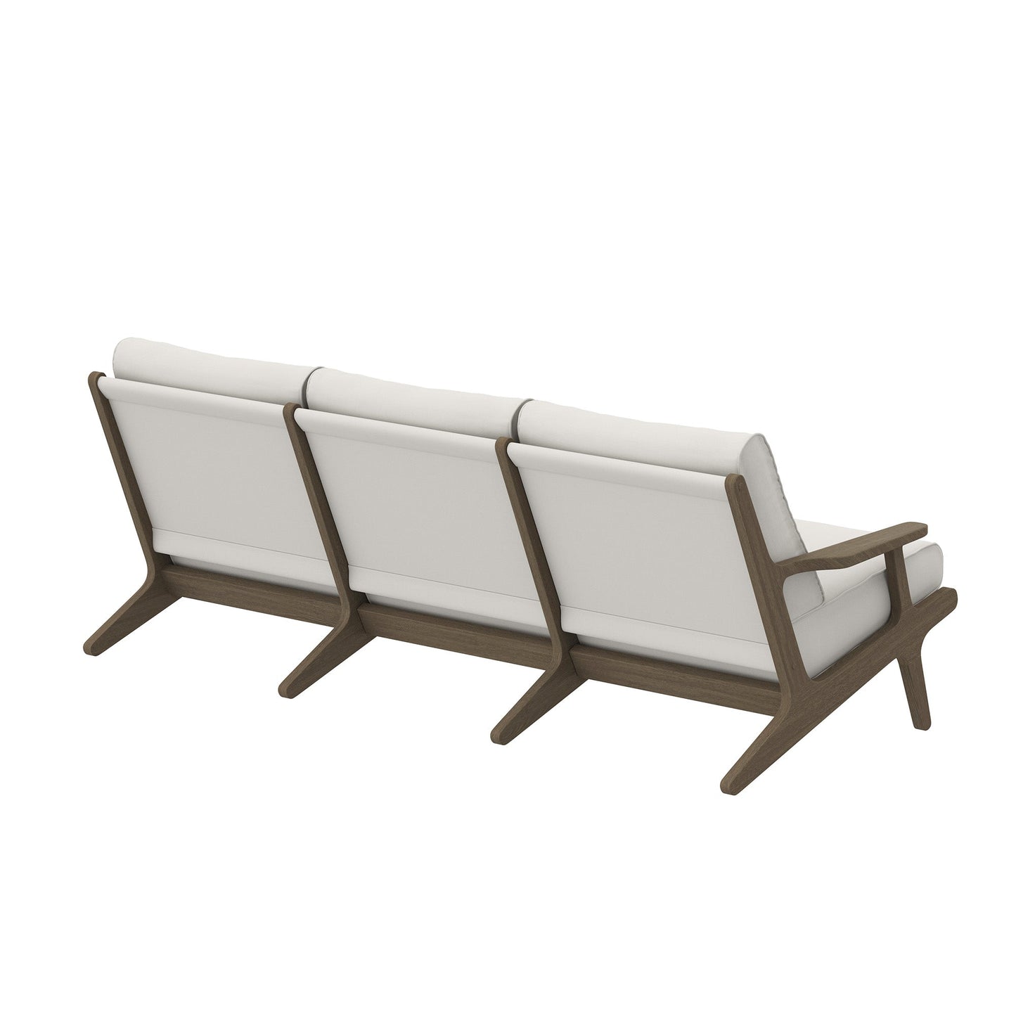 Saratoga Outdoor Patio Teak Sofa