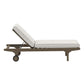 Saratoga Outdoor Patio Teak Chaise Lounge Chair