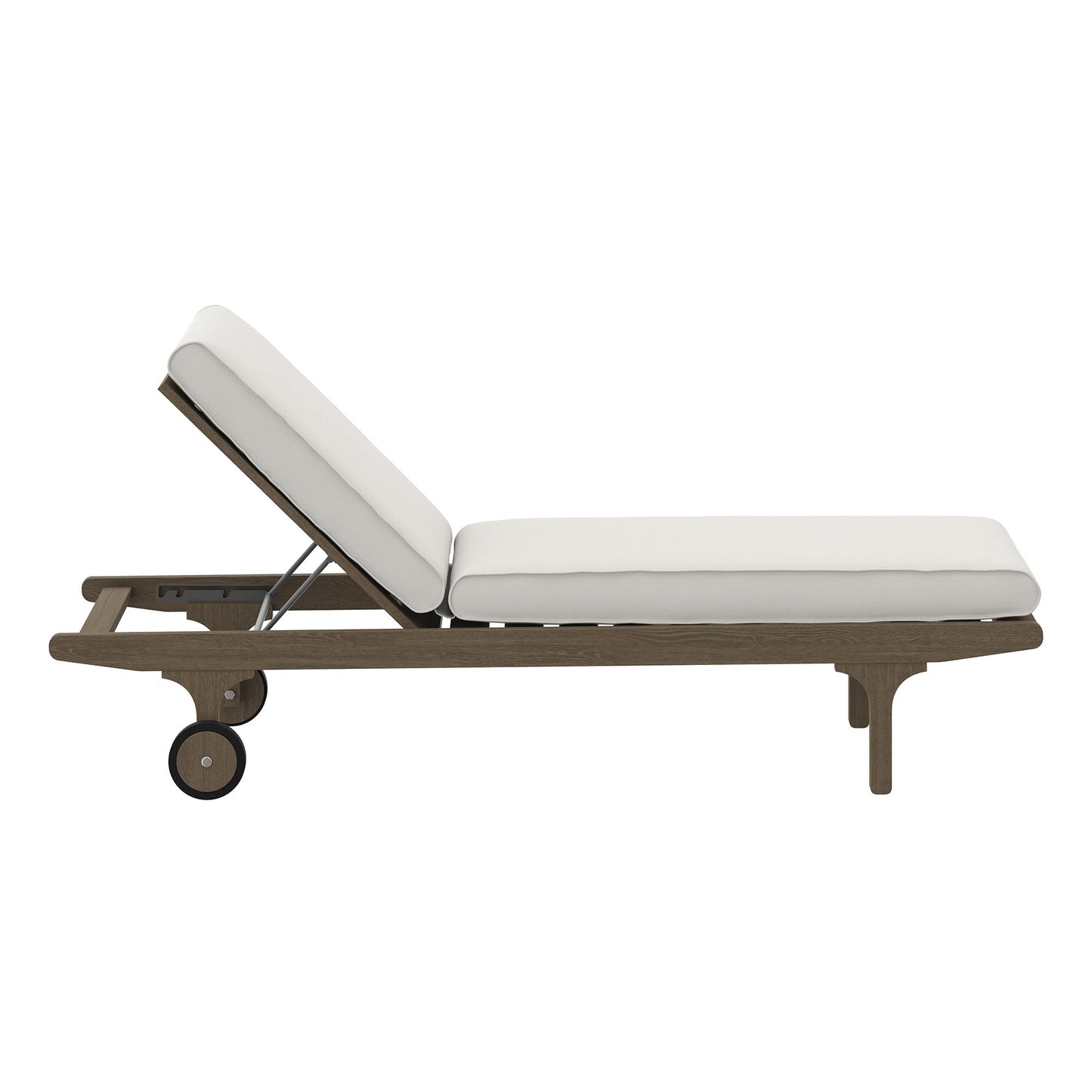 Saratoga Outdoor Patio Teak Chaise Lounge Chair