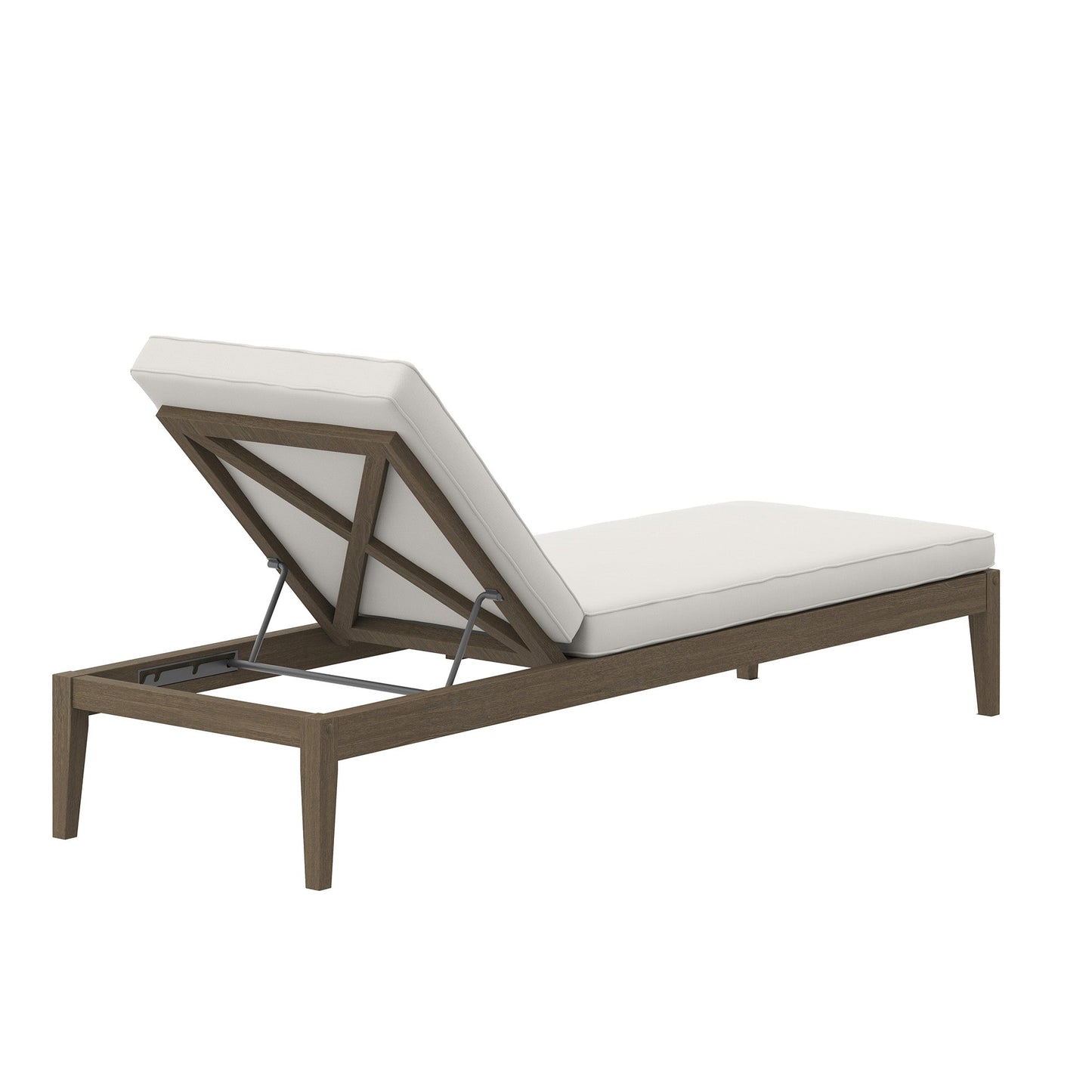Northlake Outdoor Patio Teak Chaise Lounge