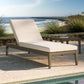 Northlake Outdoor Patio Teak Chaise Lounge