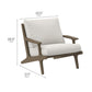 Saratoga 3-Piece Outdoor Patio Teak Wood Furniture Set with Lounge Chairs and Side Table