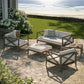 Northlake 5-Piece Outdoor Patio Teak Wood Furniture Set