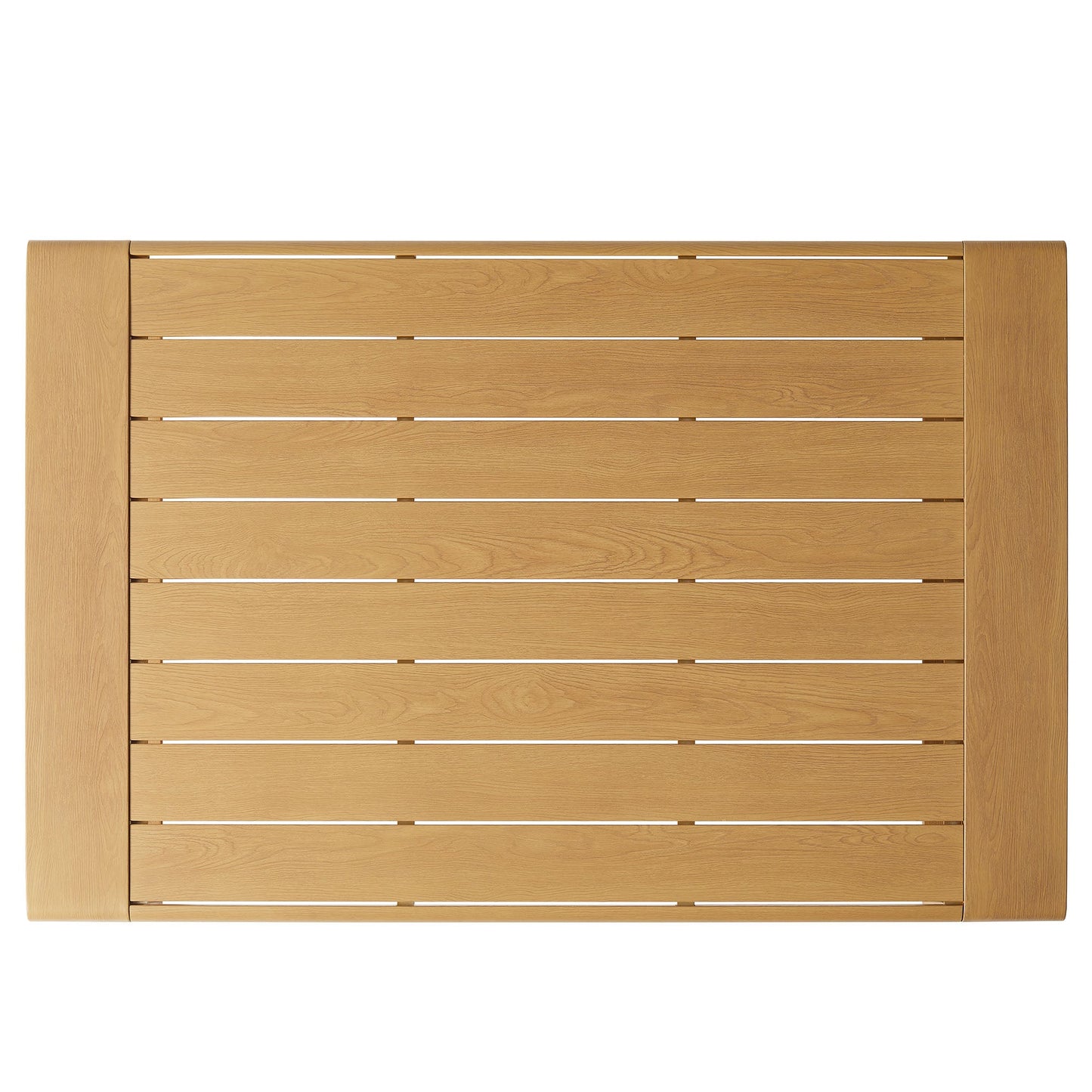 Lirienne 2-Piece Outdoor Patio Aluminum Faux Wood Furniture Set