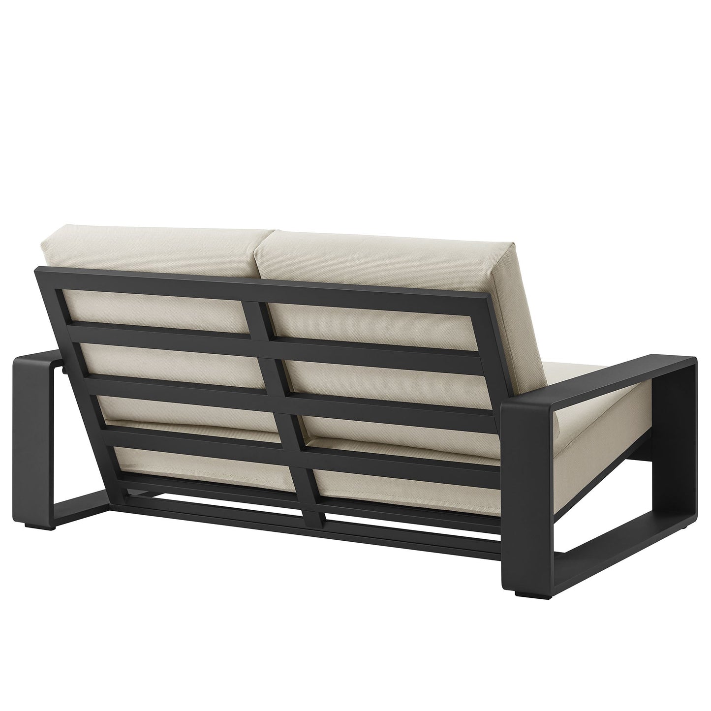 Lirienne Outdoor Patio Aluminum Loveseat