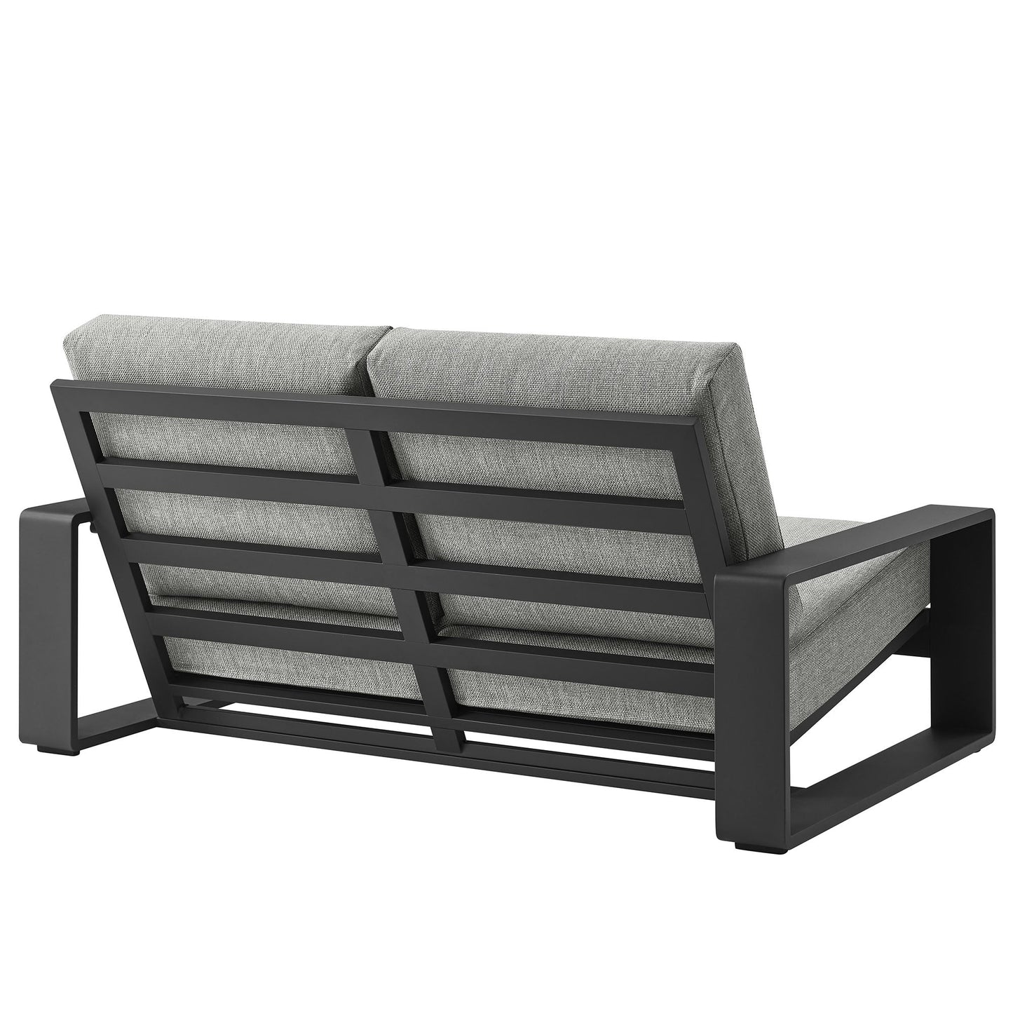 Lirienne Outdoor Patio Aluminum Loveseat