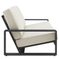 Lirienne Outdoor Patio Aluminum Sofa
