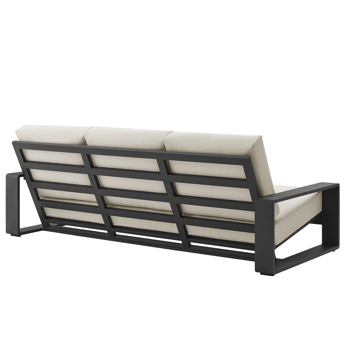 Lirienne Outdoor Patio Aluminum Sofa