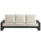 Lirienne Outdoor Patio Aluminum Sofa
