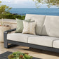 Lirienne Outdoor Patio Aluminum Sofa