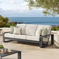 Lirienne Outdoor Patio Aluminum Sofa