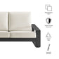 Lirienne Outdoor Patio Aluminum Sofa