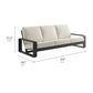 Lirienne Outdoor Patio Aluminum Sofa