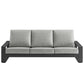 Lirienne Outdoor Patio Aluminum Sofa