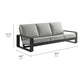 Lirienne Outdoor Patio Aluminum Sofa