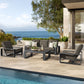 Lirienne 4-Piece Outdoor Patio Aluminum Furniture Set