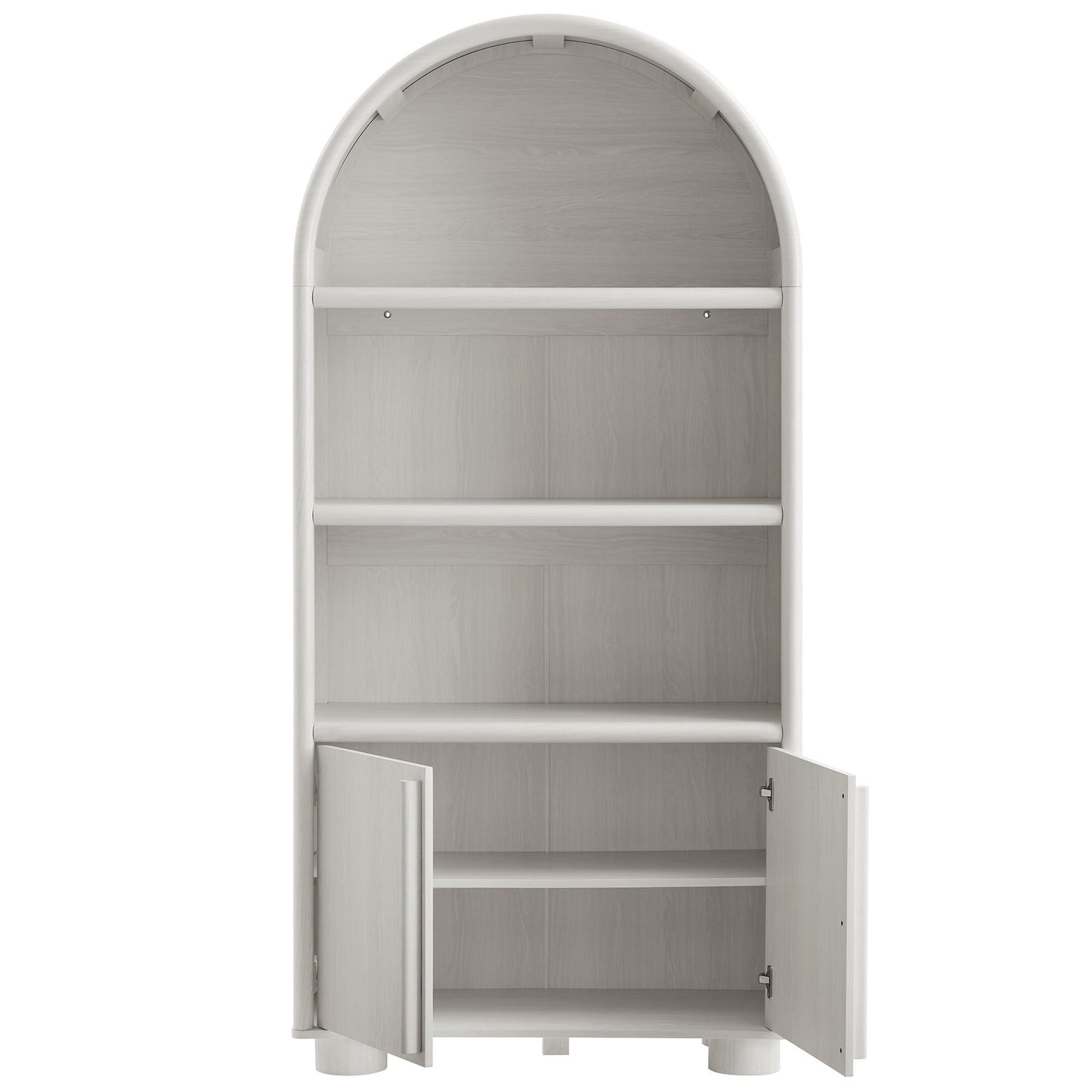 Bellamy Tall Arched Display Cabinet Bookcase