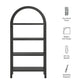 Vexley 60 Inch Arched Bookshelf
