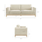 Roscoe 81 inch Upholstered Sofa
