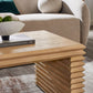 Canto Rectangular Stacked Design Coffee Table