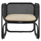 Ellis Natural Rattan Accent Armchair