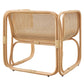 Ellis Natural Rattan Accent Armchair