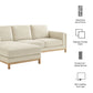 Roscoe Left-Facing Upholstered Sectional Sofa with Chaise