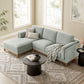 Roscoe Left-Facing Upholstered Sectional Sofa with Chaise