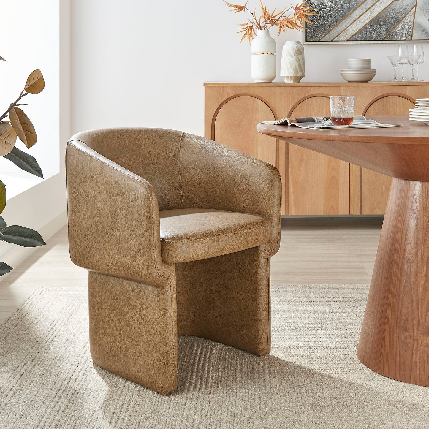 Verity Barrel Back Dining Armchair