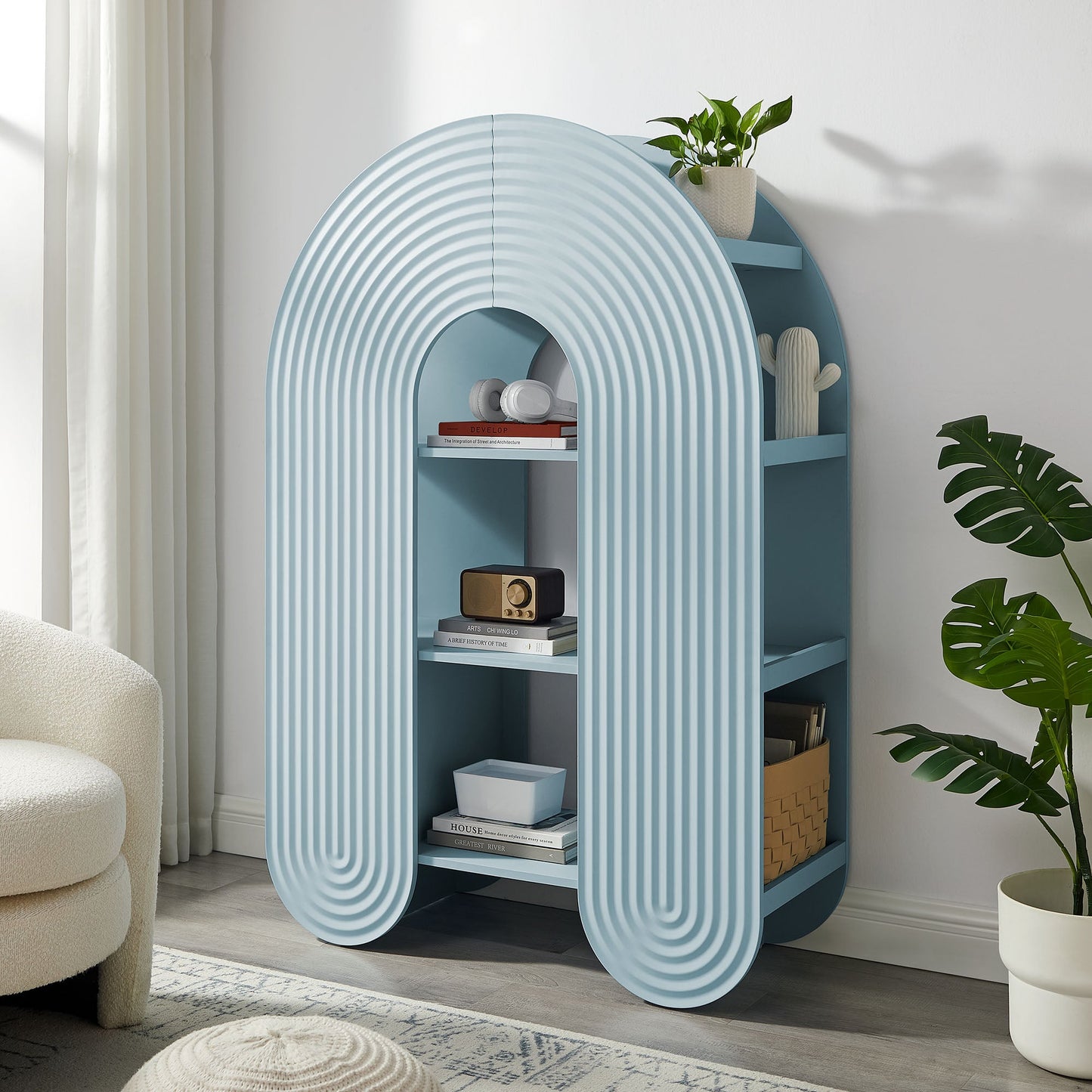Daydream 58" Arched Bookshelf