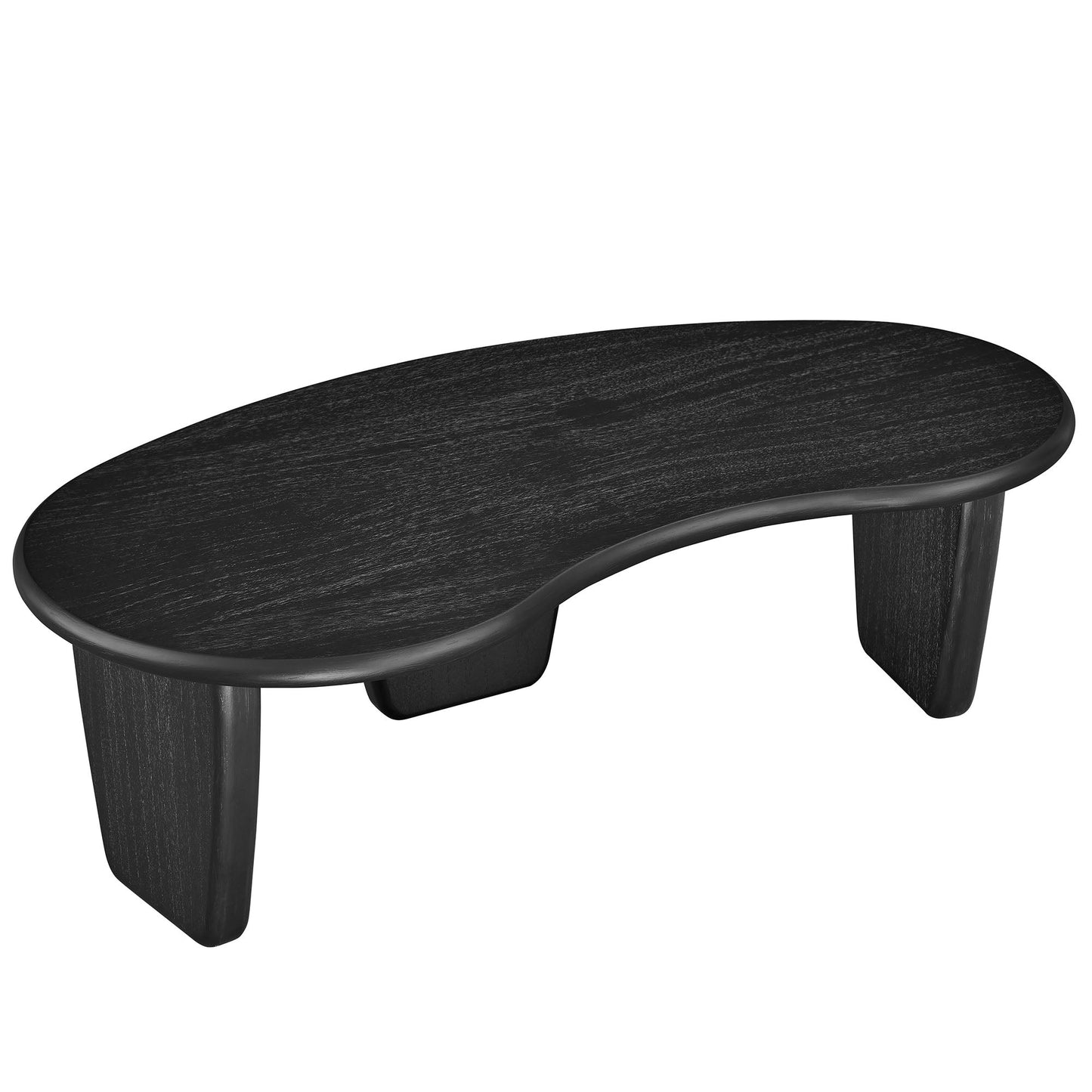 Vetra Kidney-Shaped Free Coffee Table