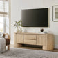 Duval 71 Inch Oval TV Cabinet