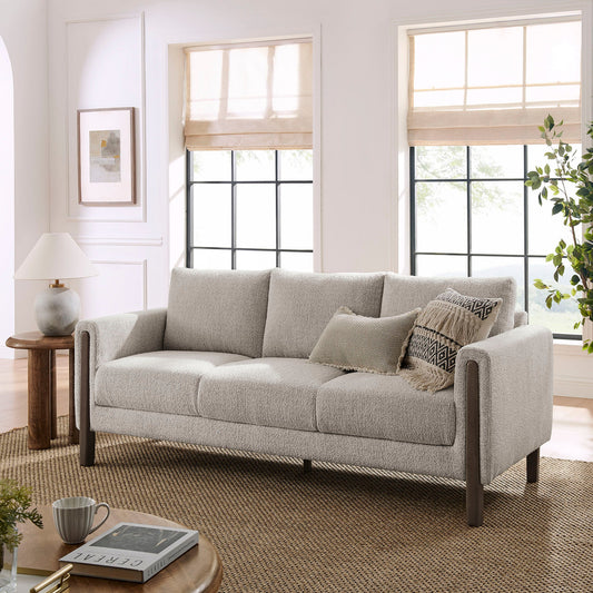 Hawken Boucle Fabric Sofa