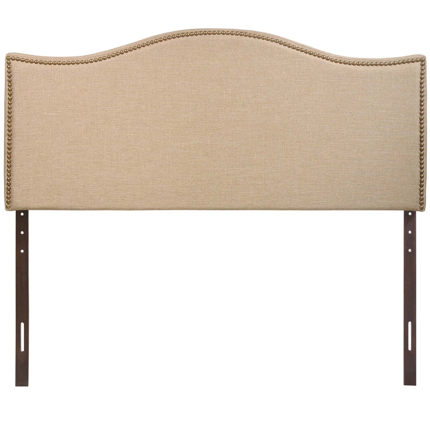 Curl Nailhead Upholstered Headboard