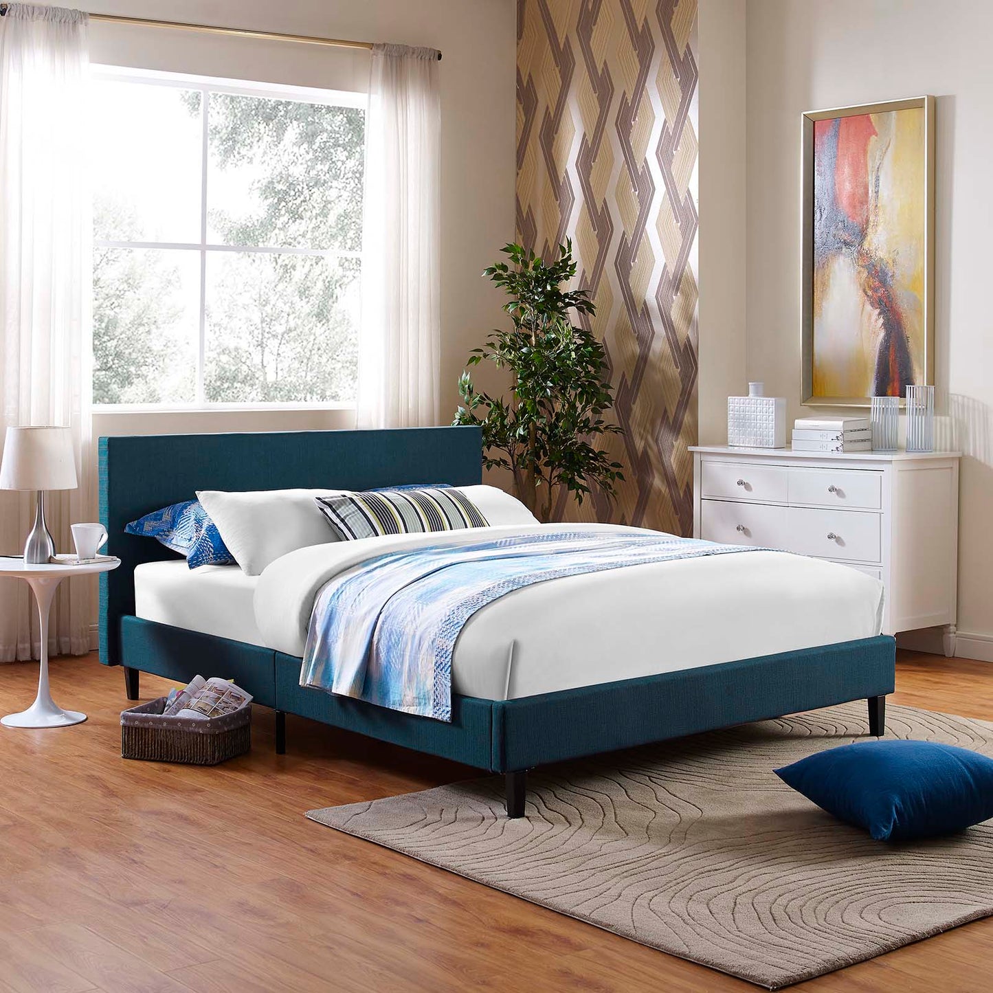 Anya Fabric Bed