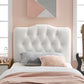 Annabel Diamond Tufted Performance Velvet Headboard