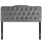 Annabel Diamond Tufted Performance Velvet Headboard
