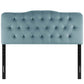Annabel Diamond Tufted Performance Velvet Headboard