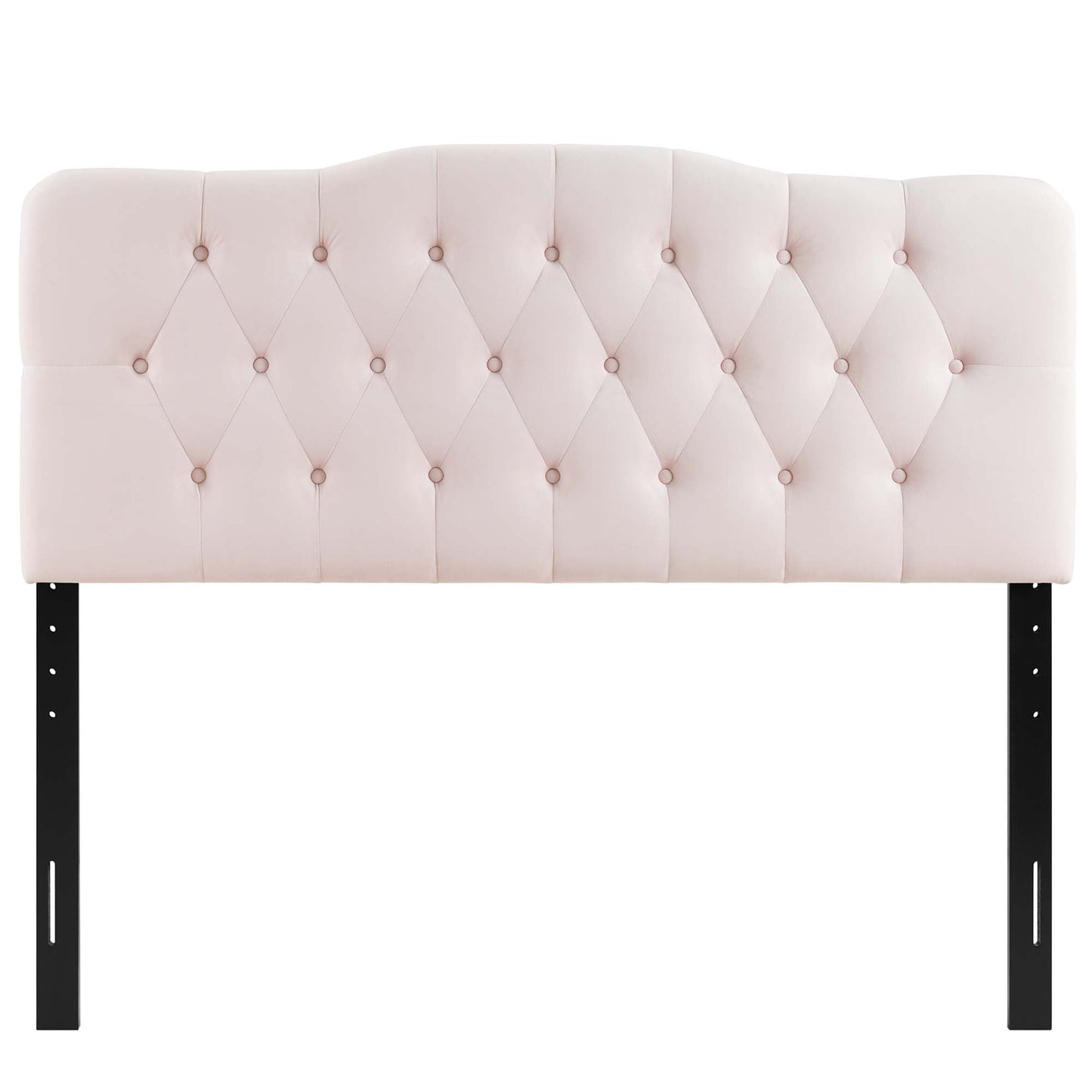 Annabel Diamond Tufted Performance Velvet Headboard