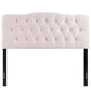 Annabel Diamond Tufted Performance Velvet Headboard