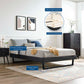 Billie Wood Platform Bed Frame