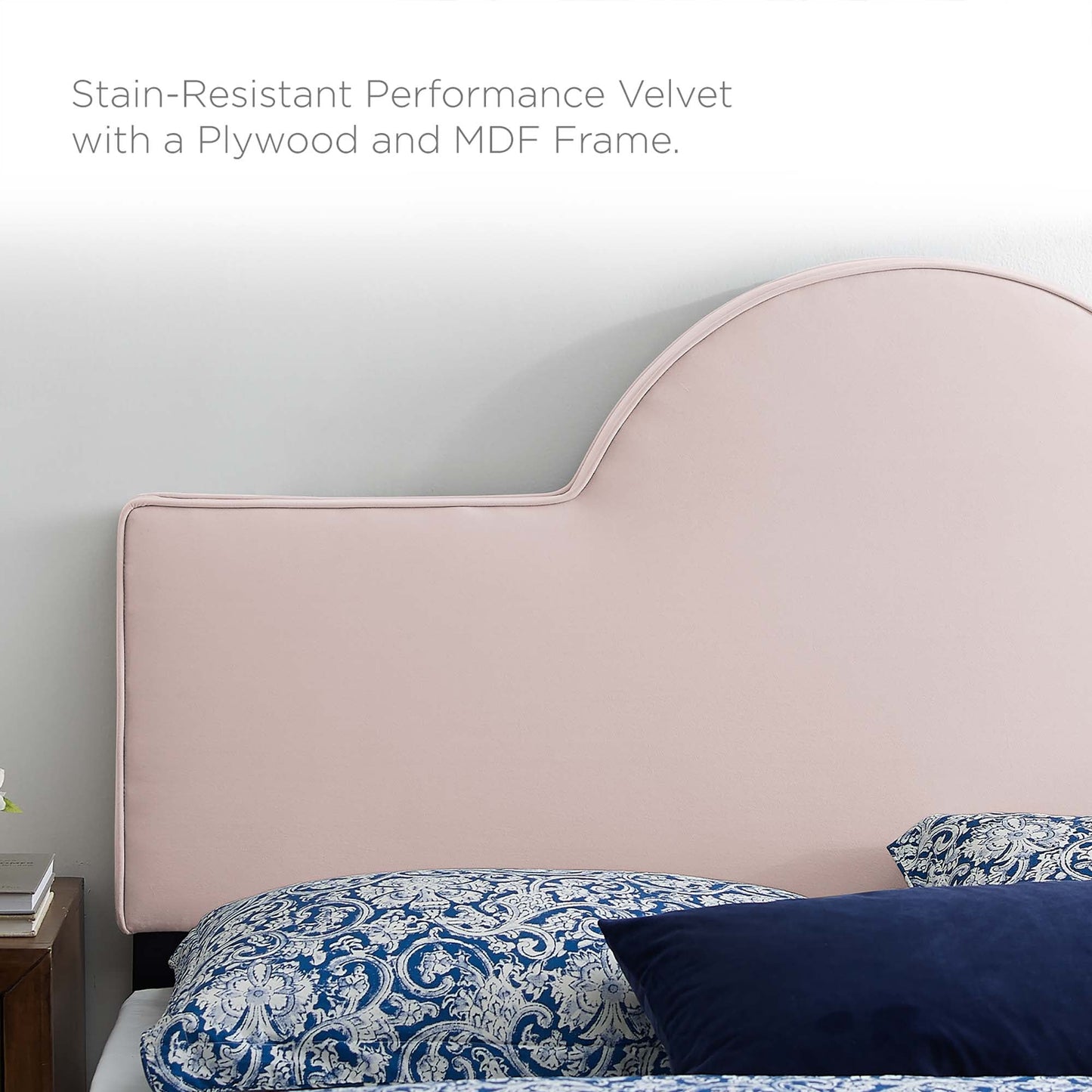Dawn Performance Velvet Headboard