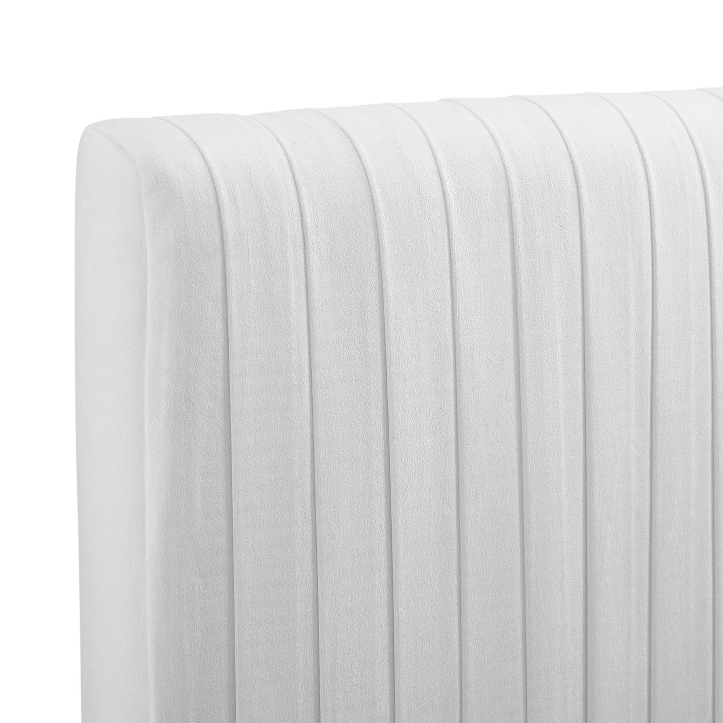 Eloise Channel Tufted Performance Velvet Headboard