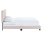 Celine Channel Tufted Performance Velvet Bed