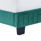 Celine Channel Tufted Performance Velvet Bed